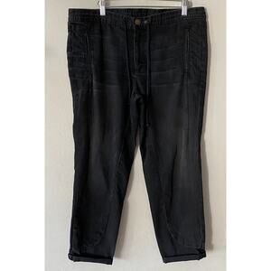 Current Elliott X Marni Size 26 Drawstring Pinocchino Pant Denim Distressed READ